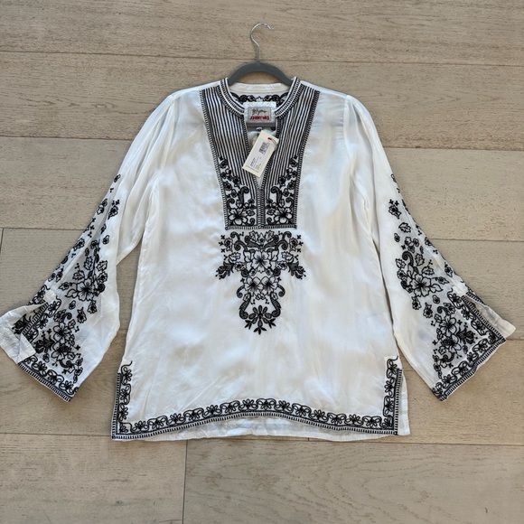 NWT Johnny Was Natural Tempest Blouse XS - Picture 8 of 12